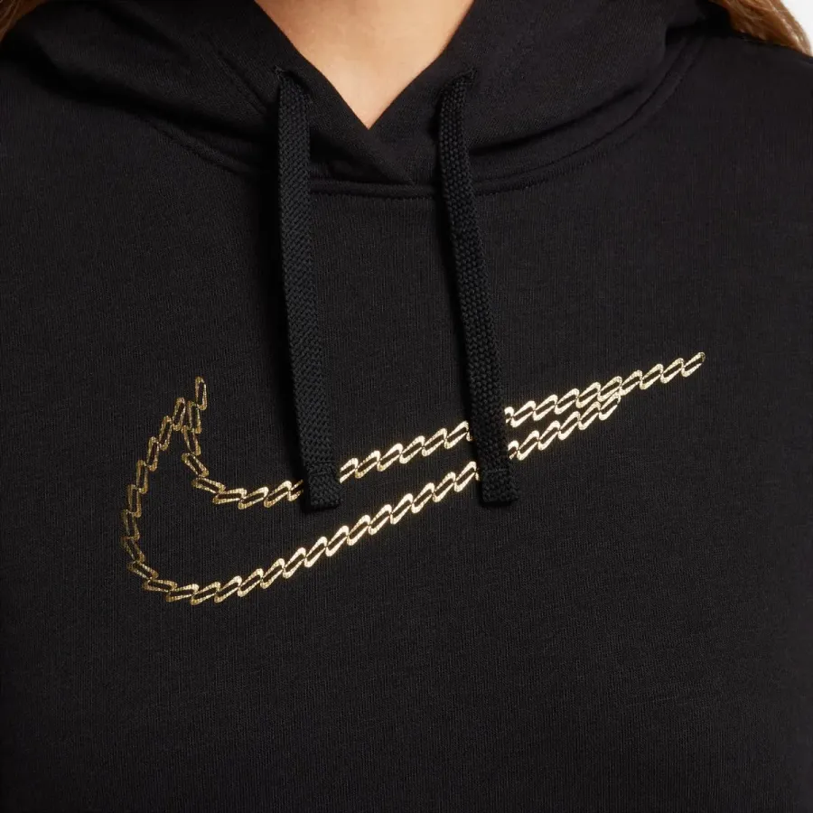 Кофта Nike Sportswear Club Fleece Shine Oversized Pullover FB8763-010