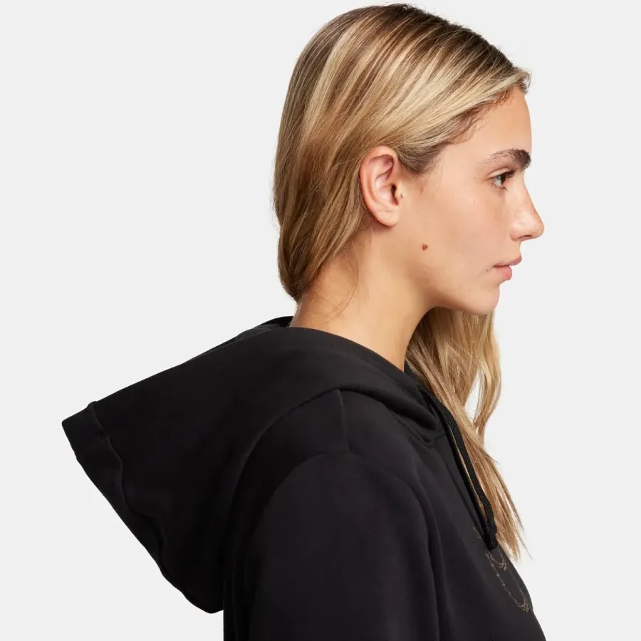Кофта Nike Sportswear Club Fleece Shine Oversized Pullover FB8763-010