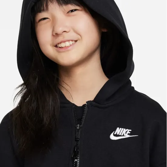 Толстовка Nike Sportswear Club Fleece Oversized Full-Zip FD2931-010