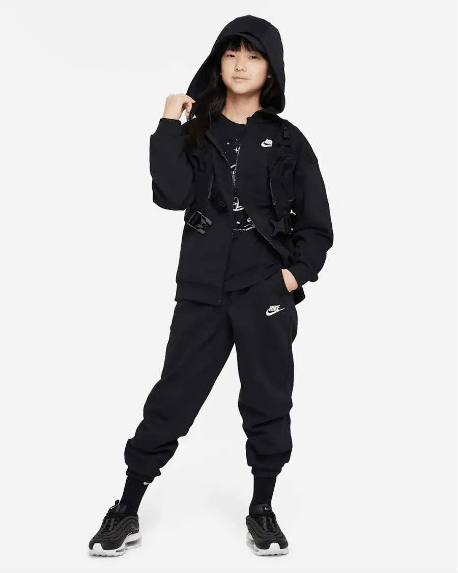 Толстовка Nike Sportswear Club Fleece Oversized Full-Zip FD2931-010