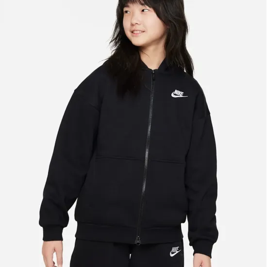 Костюм Nike Sportswear Club Fleece Oversized Full-Zip FD2931-010_FD2933-010