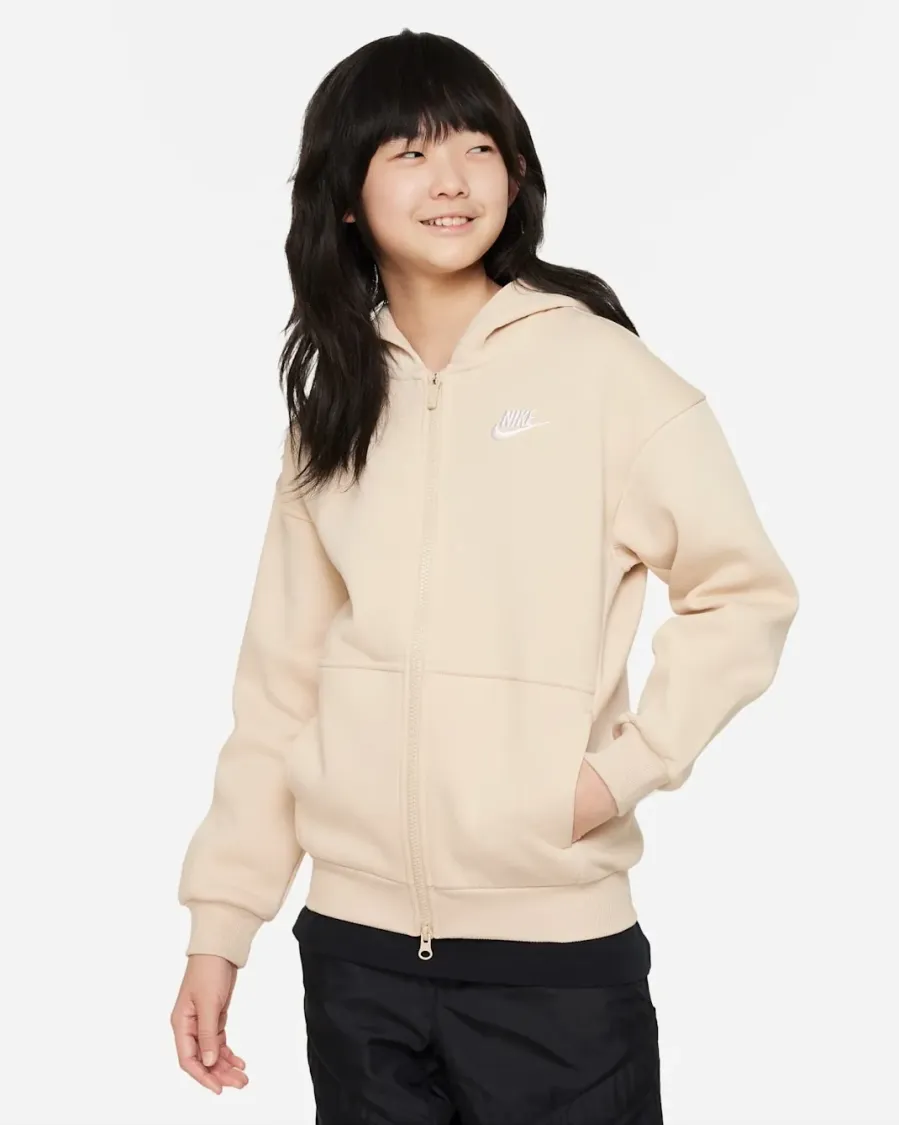 Толстовка Nike Sportswear Club Fleece Oversized Full-Zip FD2931-126