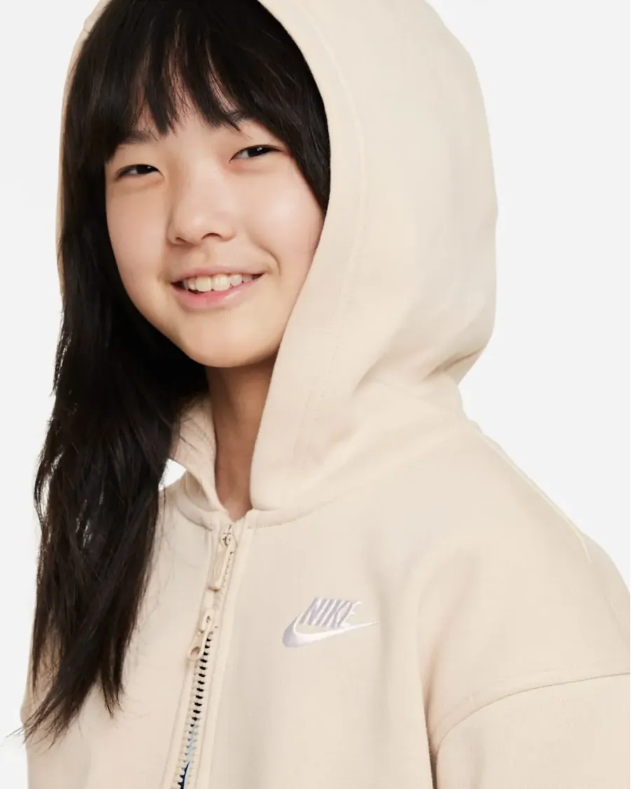 Толстовка Nike Sportswear Club Fleece Oversized Full-Zip FD2931-126