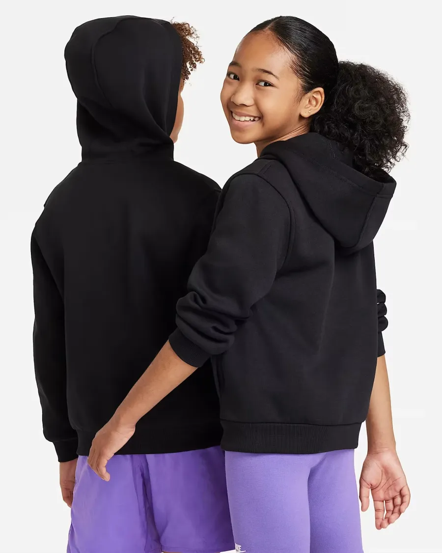 Толстовка Nike Sportswear Club Fleece Full-Zip Hoodie Youth FD3004-010