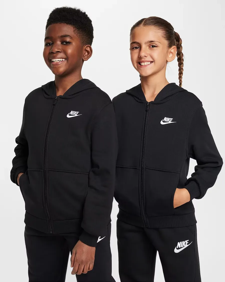Толстовка Nike Club Fleece Full‑Zip FD3017-010