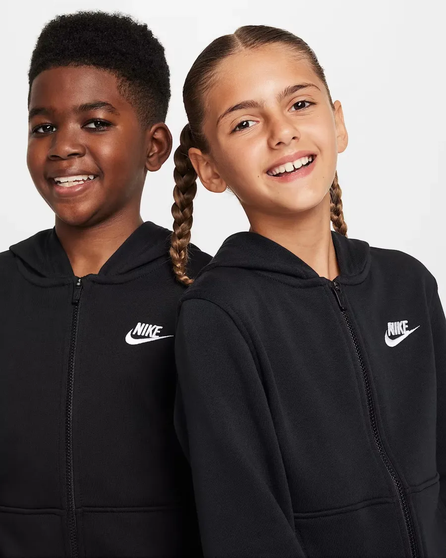 Толстовка Nike Club Fleece Full‑Zip FD3017-010