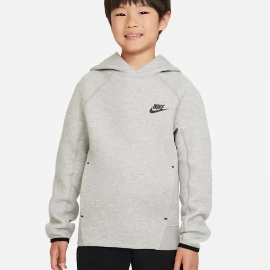 Толстовка Nike Sportswear Tech Fleece Hoodie Youth FD3291-063