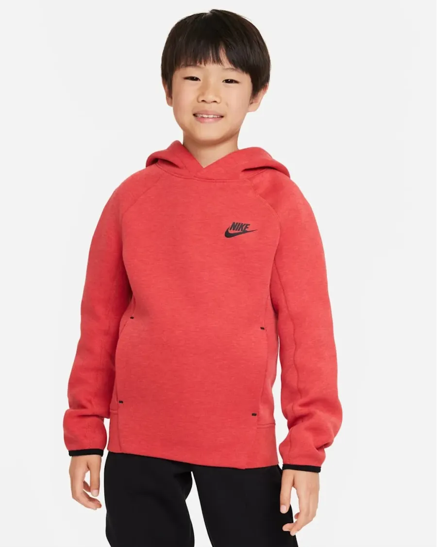 Толстовка Nike Sportswear Tech Fleece Hoodie Youth FD3291-672