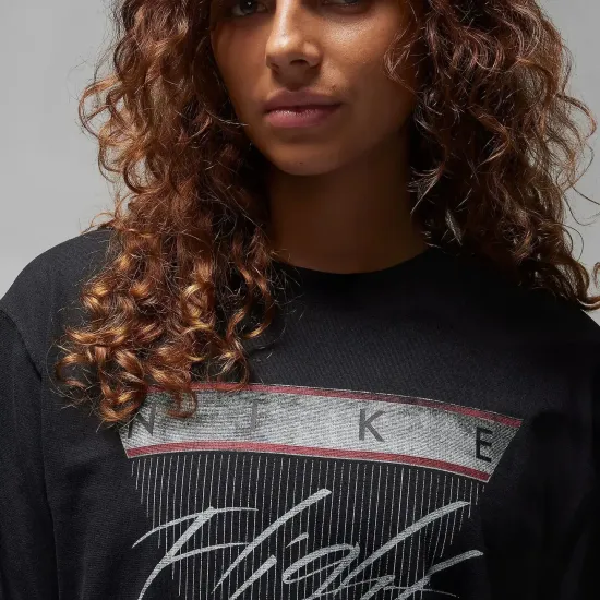 Лонгслів Nike Air Jordan Women's Long-Sleeve Graphic FD7205-010