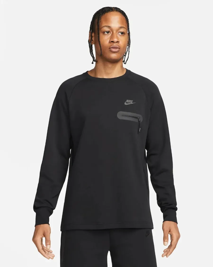 Лонгслів Nike Tech Fleece Lightweight Long-Sleeve Top FD9880-010