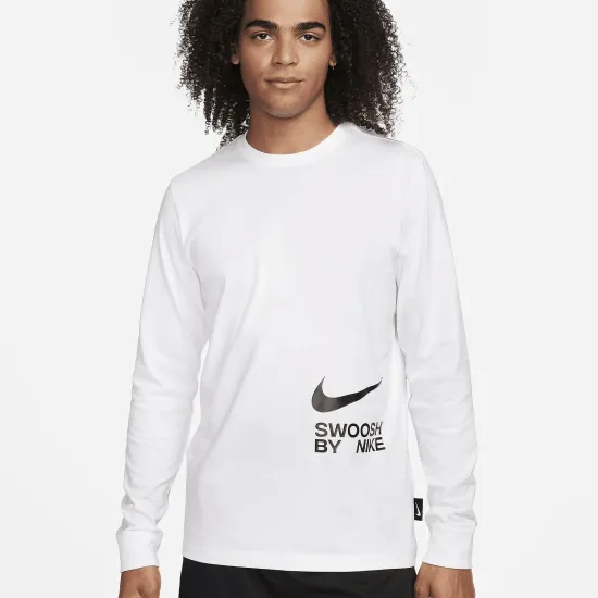 Футболка Nike Sportswear Big Swoosh Long-Sleeve Tee FJ1119-100