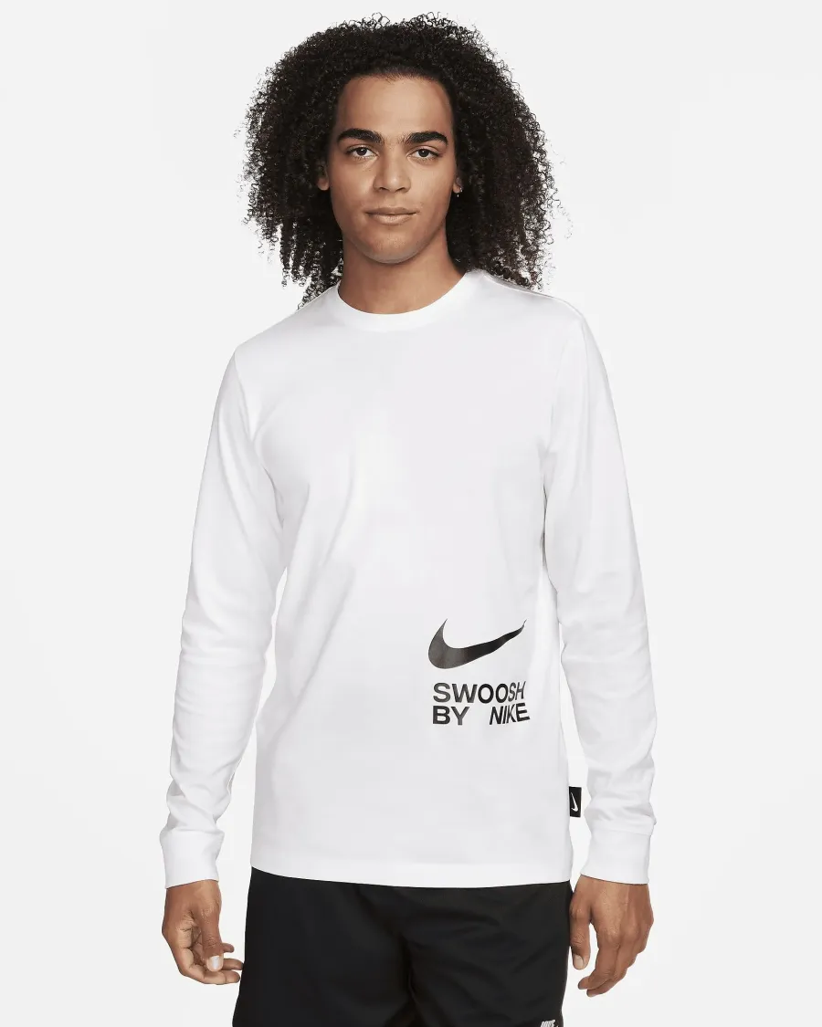 Футболка Nike Sportswear Big Swoosh Long-Sleeve Tee FJ1119-100