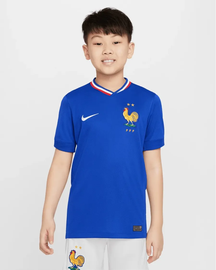 Футболка Nike FFF 2024/25 Stadium Home Dri-FIT Soccer Replica Jersey FJ1583-452