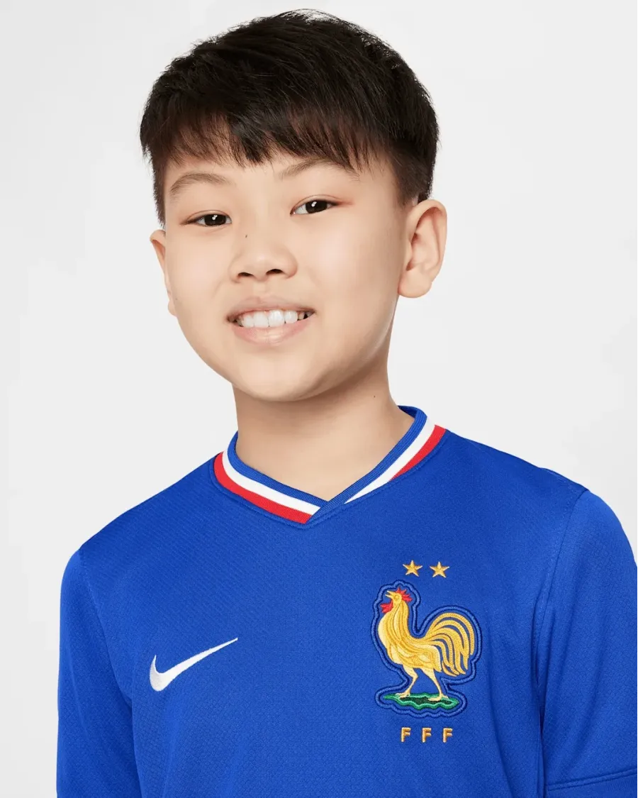 Футболка Nike FFF 2024/25 Stadium Home Dri-FIT Soccer Replica Jersey FJ1583-452