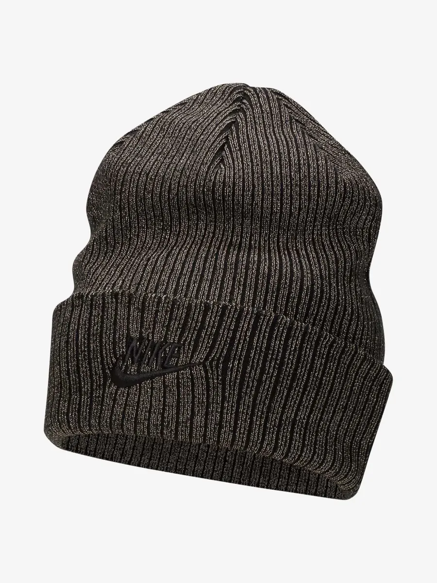 Шапка Nike Peak Beanie SC Metallic L FJ8687-010