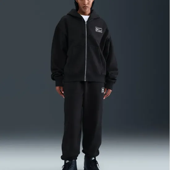 Кофта Nike x Stüssy Zip Fleece Hoodie FJ9175-010