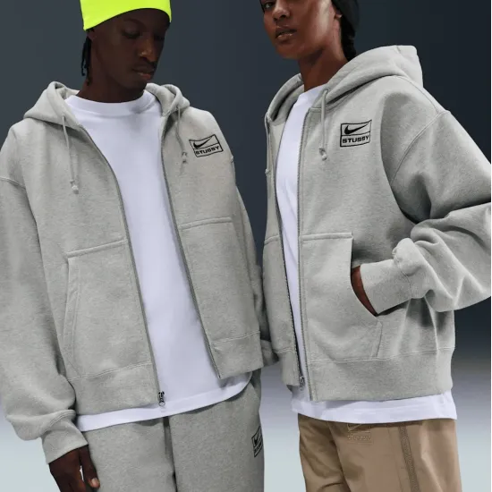 Худі Nike x Stüssy Fleece Full-Zip FJ9181-050