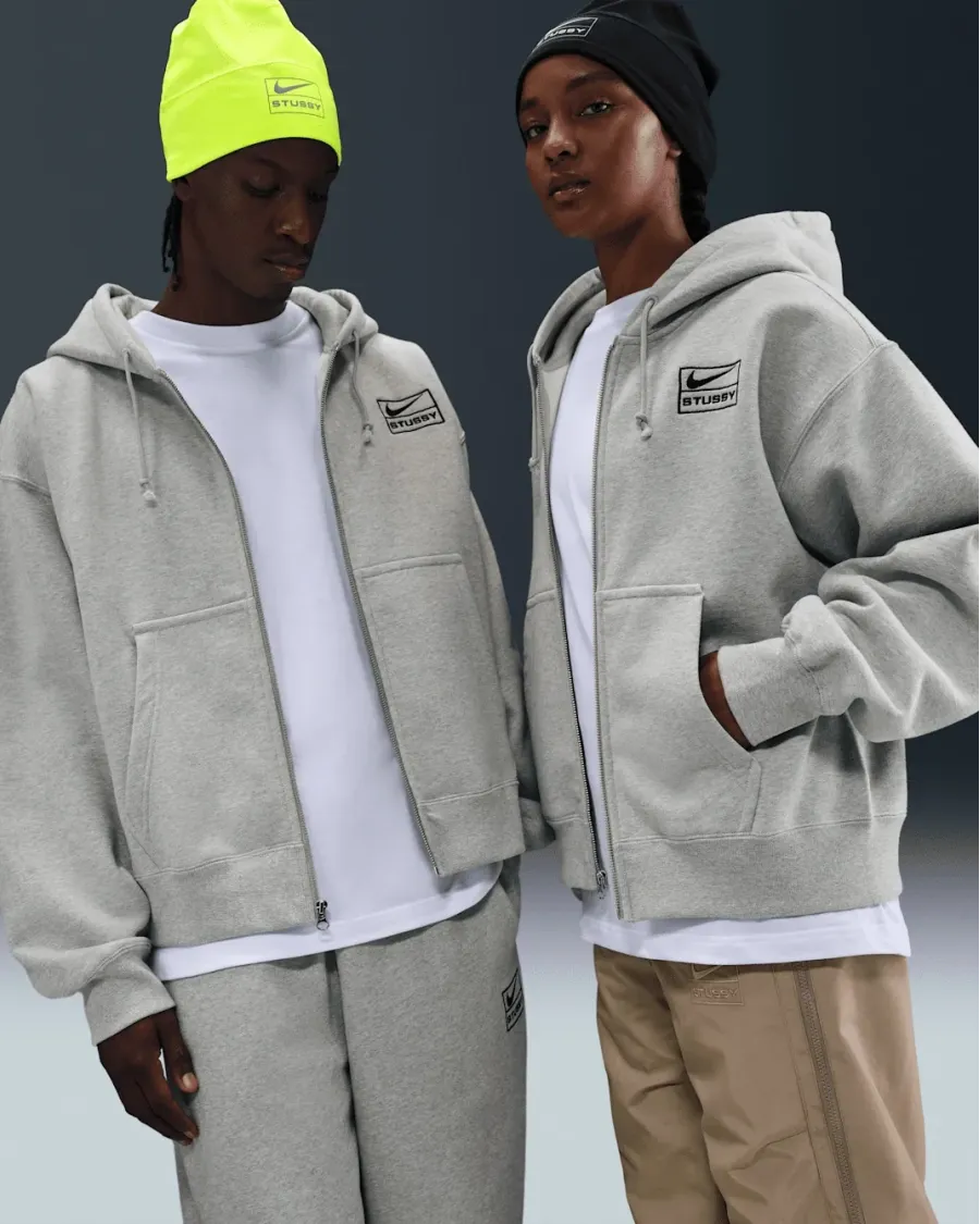 Худі Nike x Stüssy Fleece Full-Zip FJ9181-050