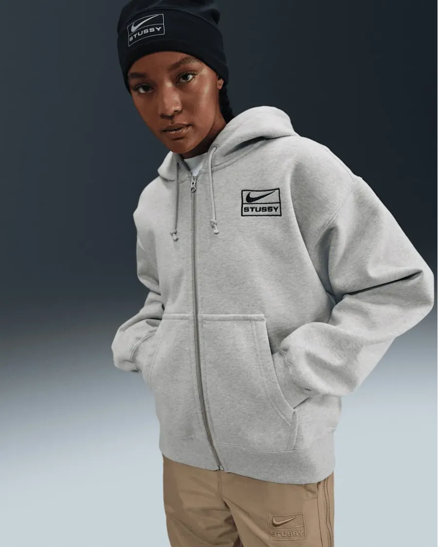 Худі Nike x Stüssy Fleece Full-Zip FJ9181-050