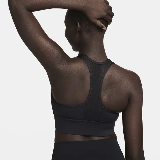 Топ Nike Swoosh Medium Support Padded Longline Sports FN2728-010