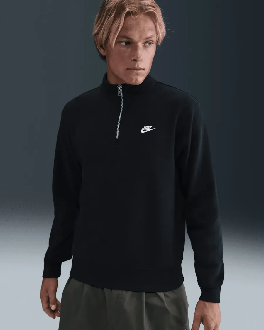 Світшот Nike Sportswear Club Half-Zip Fleece FN3864-010