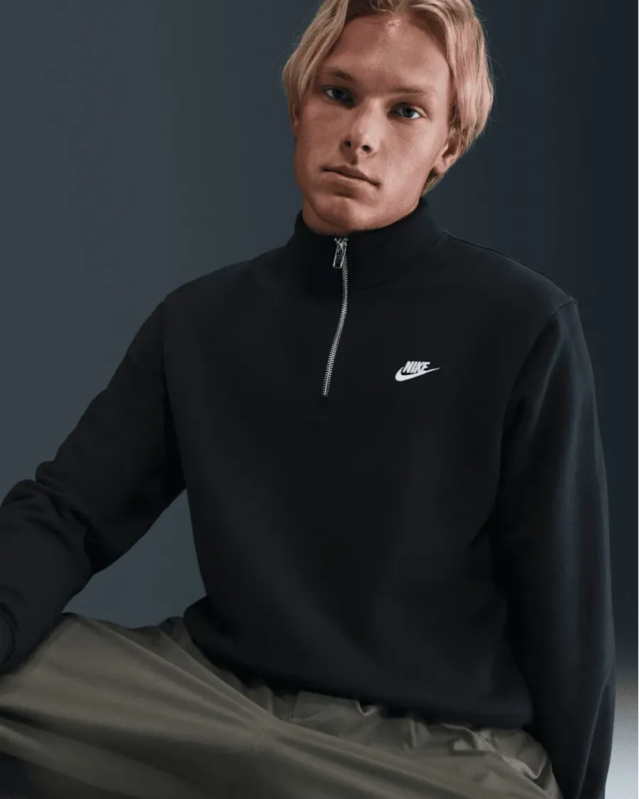 Світшот Nike Sportswear Club Half-Zip Fleece FN3864-010