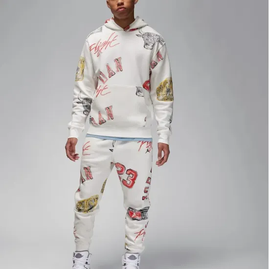 Костюм Nike Air Jordan Essentials Allover Print Fleece FN4545-133_FN4547-133