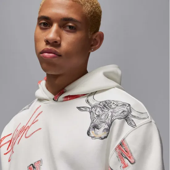 Костюм Nike Air Jordan Essentials Allover Print Fleece FN4545-133_FN4547-133