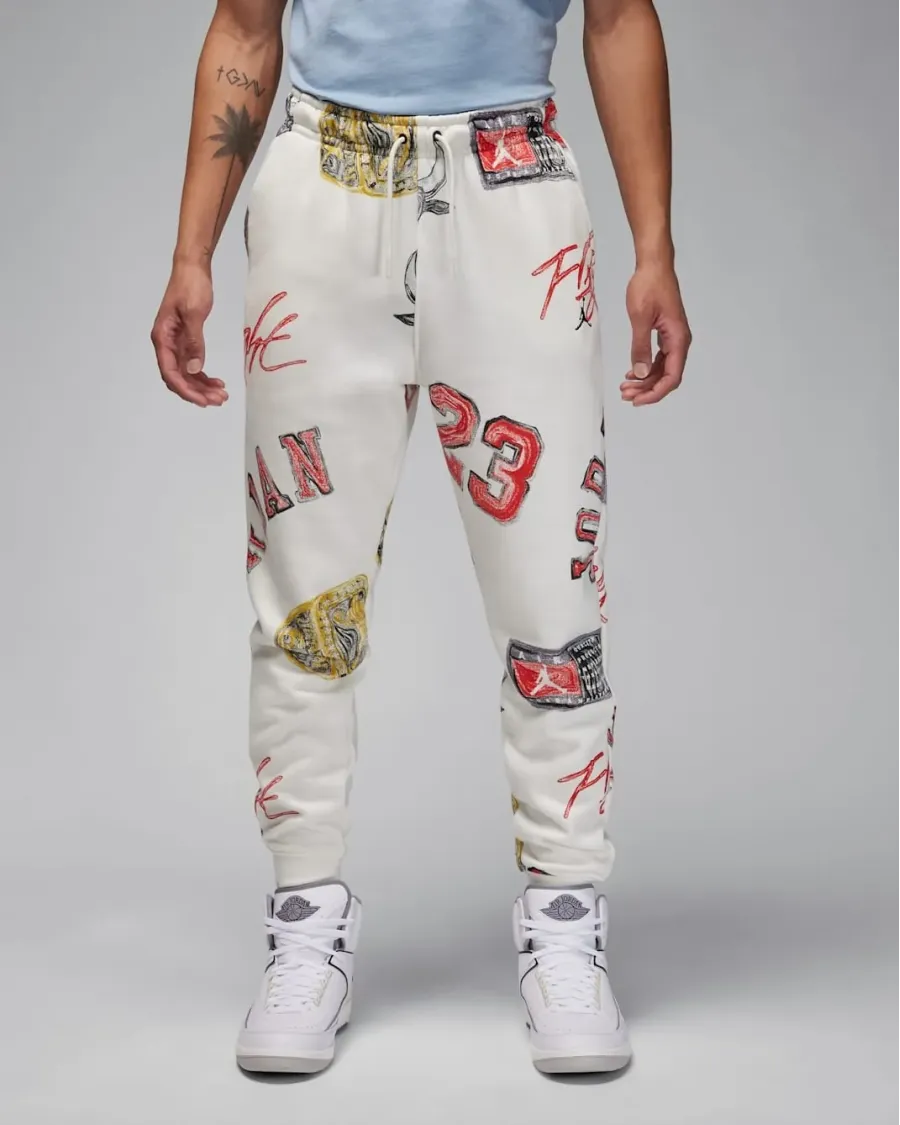 Костюм Nike Air Jordan Essentials Allover Print Fleece FN4545-133_FN4547-133