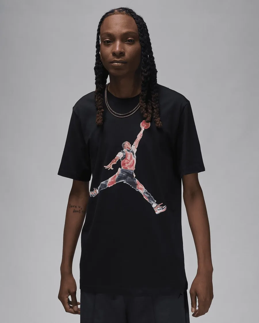 Футболка Nike Air Jordan Jumpman Watercolor Short Sleeve FN5980-010