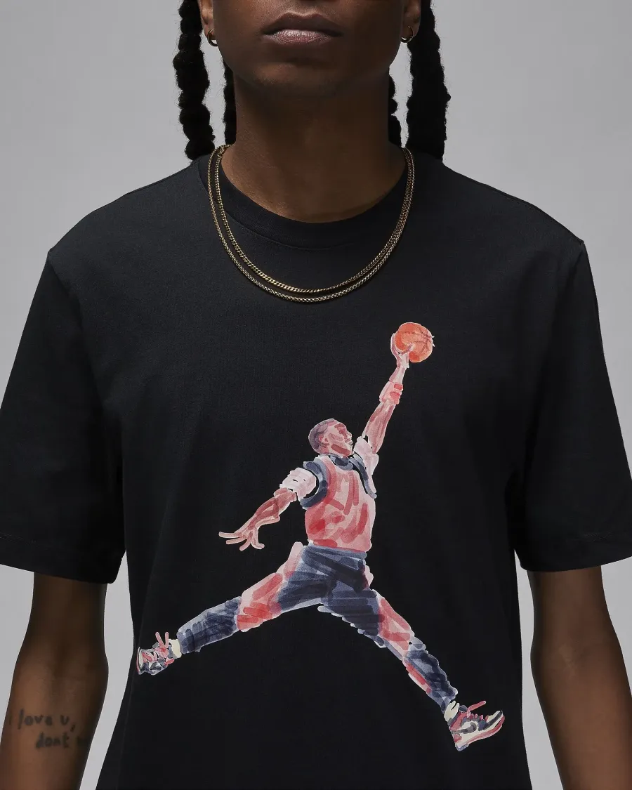 Футболка Nike Air Jordan Jumpman Watercolor Short Sleeve FN5980-010