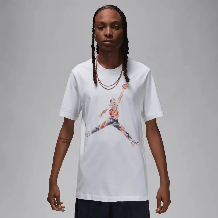 Футболка Nike Air Jordan Jumpman Watercolor Short Sleeve FN5980-100