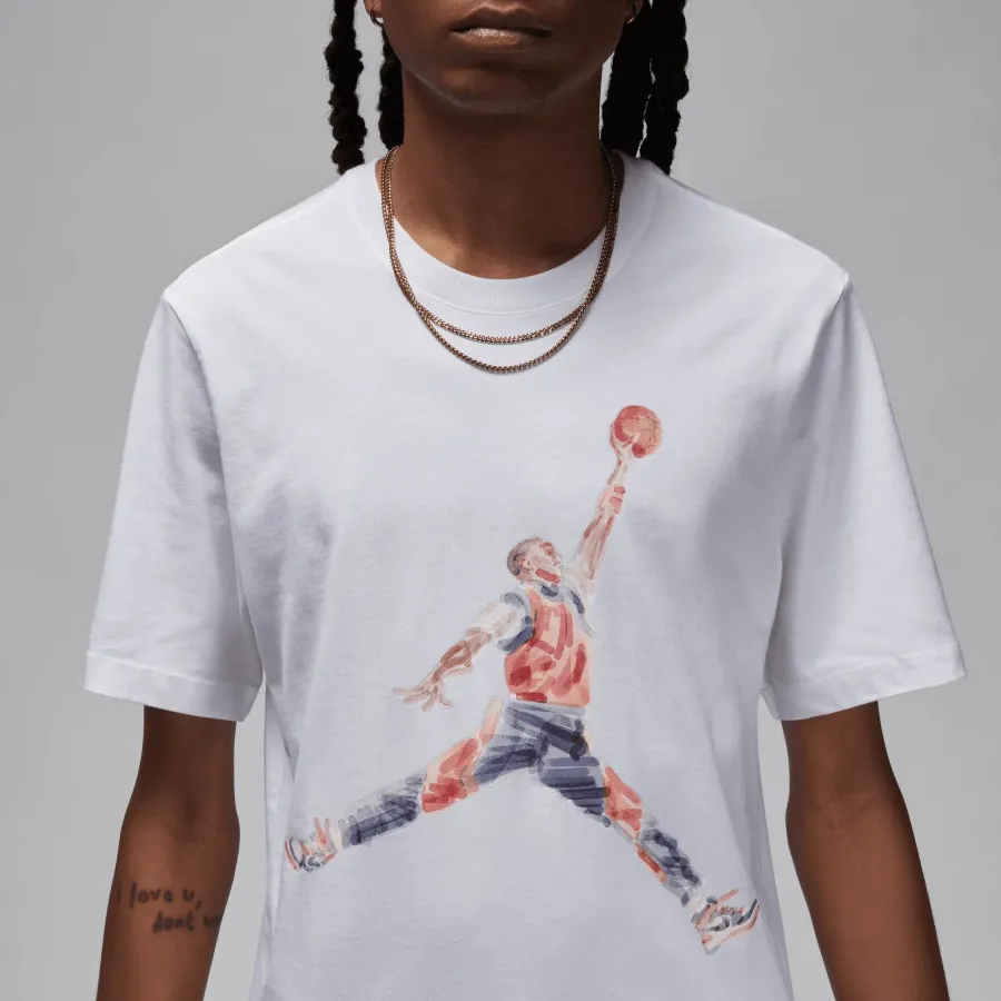 Футболка Nike Air Jordan Jumpman Watercolor Short Sleeve FN5980-100