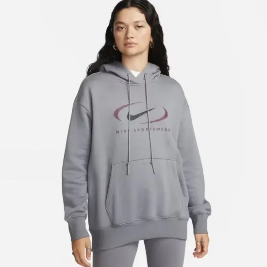 Кофта Nike Sportswear Oversized Fleece Pullover FN7698-084