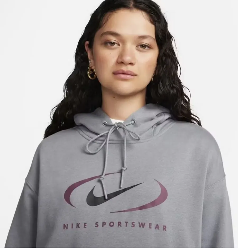Кофта Nike Sportswear Oversized Fleece Pullover FN7698-084