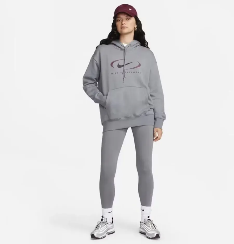 Кофта Nike Sportswear Oversized Fleece Pullover FN7698-084