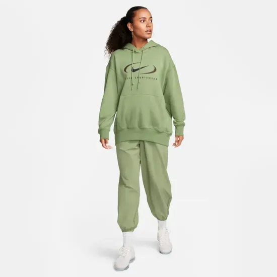 Кофта Nike Sportswear Oversized Fleece Pullover FN7698-386