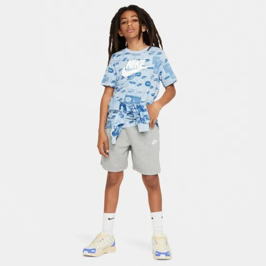 Футболка Nike Sportswear Club Seasonal AOP HBR FN9609-440