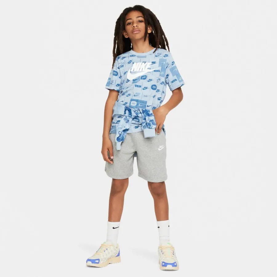 Футболка Nike Sportswear Club Seasonal AOP HBR FN9609-440