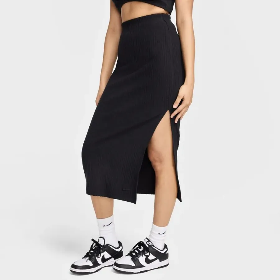 Спідниця Nike Sportswear Chill Rib Midi FQ1636-010