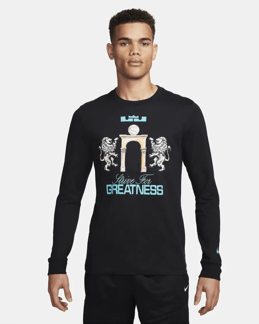Футболка Nike LeBron Long-Sleeve FQ4908-010