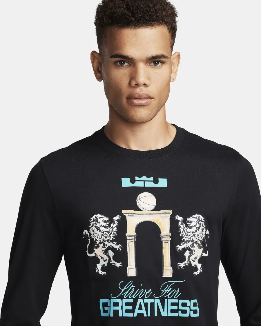 Футболка Nike LeBron Long-Sleeve FQ4908-010