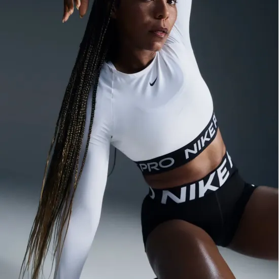 Кофта Nike Pro Dri-FIT 365 Crop FV5484-100
