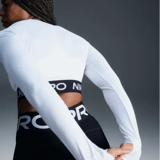 Кофта Nike Pro Dri-FIT 365 Crop FV5484-100