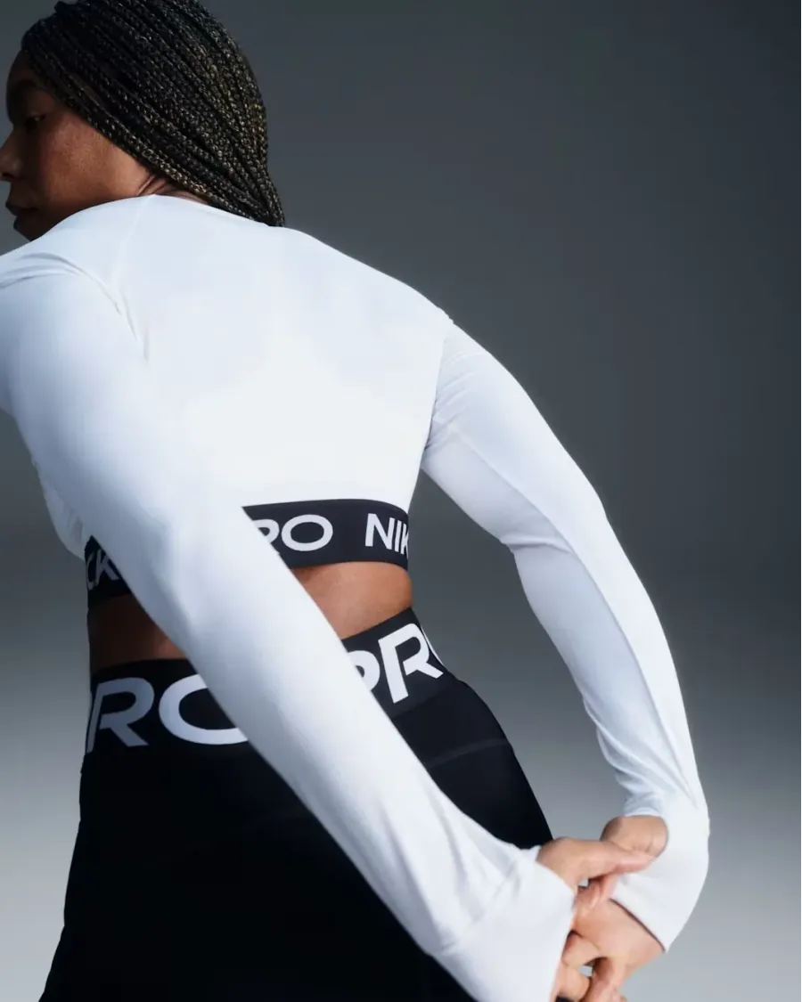 Кофта Nike Pro Dri-FIT 365 Crop FV5484-100
