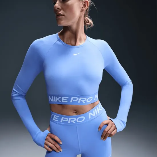 Кофта Nike Pro Dri-FIT 365 Crop FV5484-494
