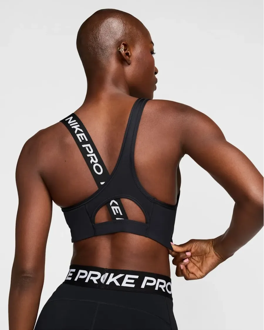 Топ Nike Pro Swoosh Asymmetrical FV6526-010