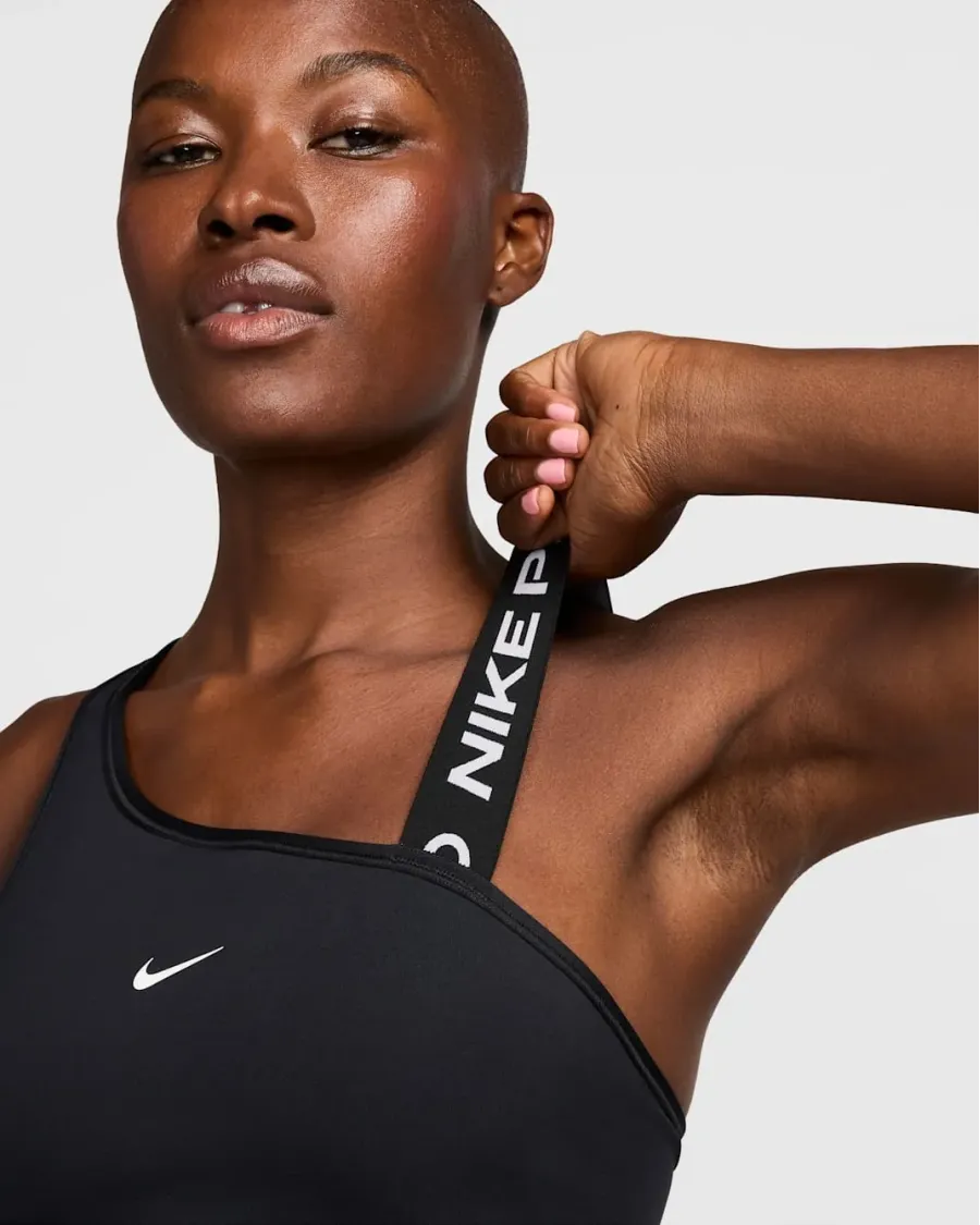 Топ Nike Pro Swoosh Asymmetrical FV6526-010