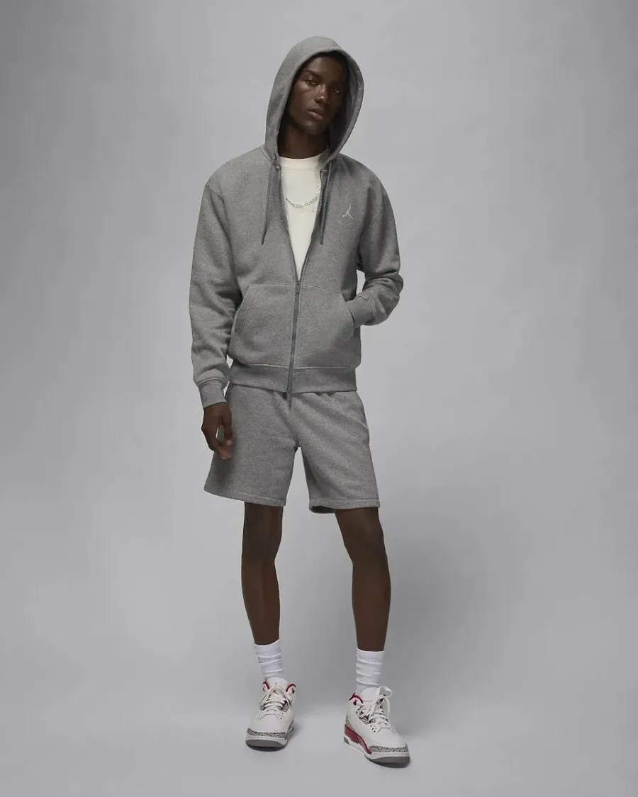 Кофта Nike Air Jordan Brooklyn Fleece Full-Zip FV7289-091