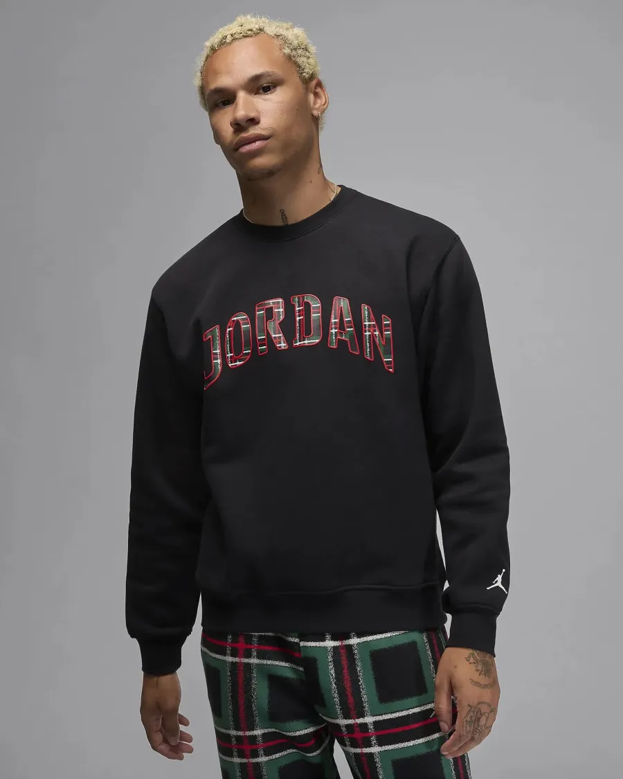 Кофта Nike Air Jordan Essentials Holiday Fleece Crewneck FV7460-010